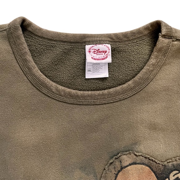 Disney Store Grumpy Dwarf Sweatshirt Crewneck Grunge Boxy Fit Graphic Size XXL - Picture 8 of 13
